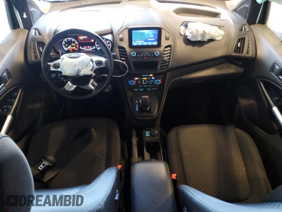 2019 Ford Transit Connect XLT with VIN NM0GS9F23K1406175, listed as a Copart auction lot 50391135 with 6,017 mi miles and Non repairable. Bid and sale history available at DreamBid. Image 8.