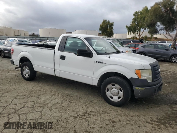 2009 Ford F-150 XL with VIN 1FTPF12V19KC06084, listed as a Copart auction lot 79730654 with 109,466 mi miles and Clean Title. Bid and sale history available at carsss.com. Image 4.
