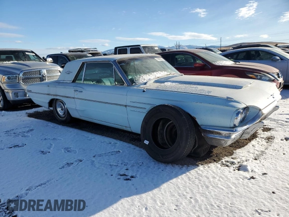 1965 Ford Thunderbird with VIN 5Y83Z110089, listed as a Copart auction lot 79885594 with 59,379 mi miles and Clean Title. Bid and sale history available at DreamBid. Image 4.