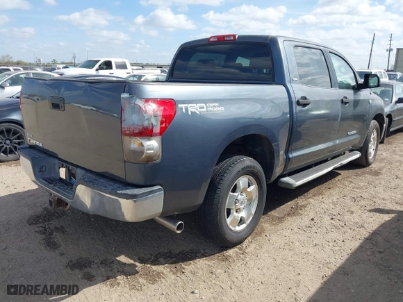 2007 Toyota Tundra SR5 with VIN 5TBET54107S456402, listed as a IAAI auction lot 41828151 with 104,672 mi miles. Bid and sale history available at carsss.com. Image 4.