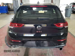 2024 Volkswagen Golf GTI S with VIN WVWGA7CD3RW128276, listed as a Copart auction lot 65328484 with 8,344 mi miles and Salvage Title. Bid and sale history available at carsss.com. Image 6.