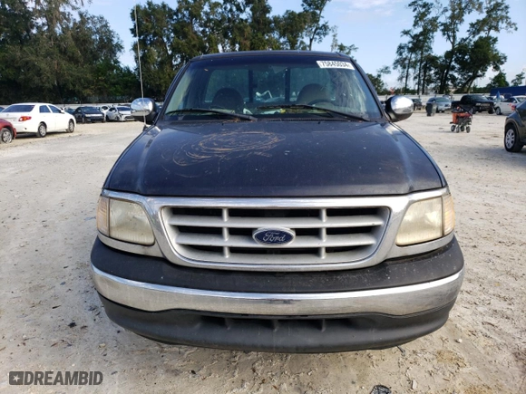 1999 Ford F-150 Work Series with VIN 1FTRF17W3XNB55547, listed as a Copart auction lot 75845034 with 0 mi miles and Salvage Title. Bid and sale history available at carsss.com. Image 5.