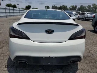 2012 Hyundai Genesis Coupe 2.0T with VIN KMHHT6KD7CU065496, listed as a Copart auction lot 59606335 with 98,008 mi miles and Salvage title. Bid and sale history available at DreamBid. Image 6.