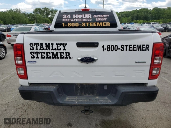 2019 Ford Ranger XL with VIN 1FTER4FH5KLB07014, listed as a Copart auction lot 57758055 with 113,031 mi miles and Non repairable. Bid and sale history available at DreamBid. Image 6.