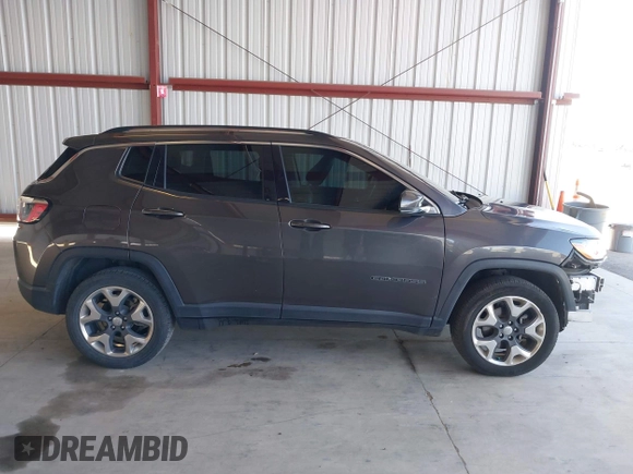 2021 Jeep Compass Limited with VIN 3C4NJDCB4MT565268, listed as a IAAI auction lot 41989761 with 97,368 mi miles and . Bid and sale history available at DreamBid. Image 14.