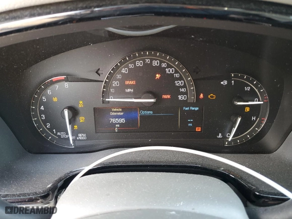 2018 Cadillac XT5 Luxury FWD with VIN 1GYKNCRS8JZ182473, listed as a Copart auction lot 88485265 with 76,595 mi miles and Salvage Title. Bid and sale history available at carsss.com. Image 9.