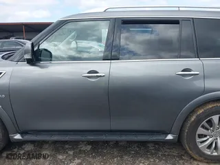 2017 Infiniti QX80 with VIN JN8AZ2NE1H9151466, listed as a IAAI auction lot 41813407 with 82,428 mi miles. Bid and sale history available at carsss.com. Image 14.