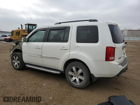 2013 Honda Pilot Touring with VIN 5FNYF4H9XDB035812, listed as a Copart auction lot 51532195 with 84,923 mi miles and Salvage Title. Bid and sale history available at DreamBid. Image 2.