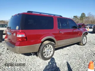 2014 Ford Expedition EL XLT with VIN 1FMJK1J55EEF59466, listed as a Copart auction lot 89204815 with 289,724 mi miles and Salvage Title. Bid and sale history available at carsss.com. Image 3.