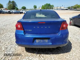 2014 Dodge Avenger SE with VIN 1C3CDZAB0EN220307, listed as a Copart auction lot 52398845 with 275,277 mi miles and Salvage Title. Bid and sale history available at carsss.com. Image 6.