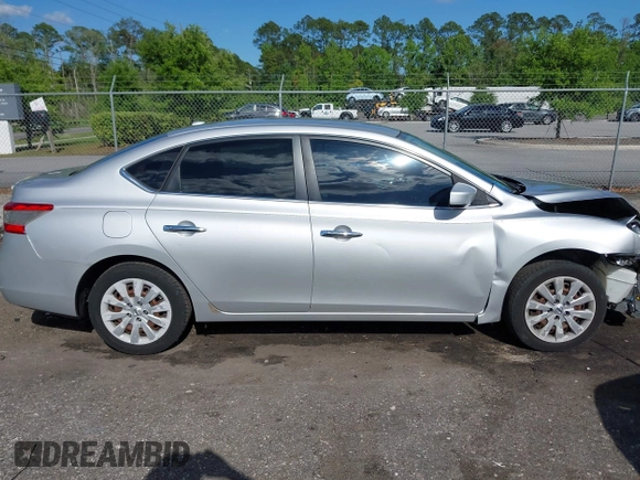 2013 Nissan Sentra SV with VIN 3N1AB7APXDL699460, listed as a IAAI auction lot 41988177 with 92,251 mi miles. Bid and sale history available at carsss.com. Image 13.