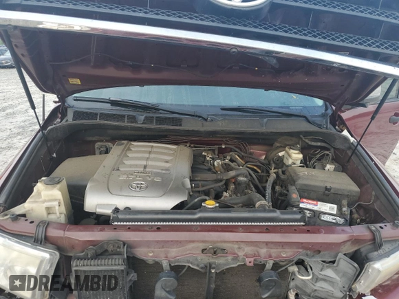2008 Toyota Tundra z VIN 5TBBV541X8S517009, wystawiony jako Copart lot #59771525 z przebiegiem Nie podano mil oraz Szkoda całkowita • Salvage title. Historia ofert i sprzedaży dostępna na DreamBid. Obrazek 11.