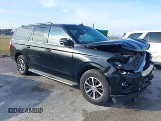 2018 Ford Expedition Max XLT with VIN 1FMJK1HT5JEA05813, listed as a IAAI auction lot 37641486 with 44,298 mi miles and . Bid and sale history available at DreamBid. Image 1.