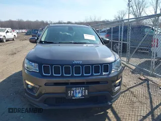 2020 Jeep Compass Latitude with VIN 3C4NJDBB9LT139429, listed as a IAAI auction lot 41795025 with 63,533 mi miles and . Bid and sale history available at carsss.com. Image 12.