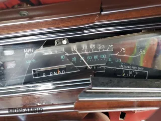1987 Ford Ltd Crown Victoria with VIN 2FABP73F8HX128759, listed as a Copart auction lot 49956845 with 0 mi miles and Salvage Title. Bid and sale history available at carsss.com. Image 9.