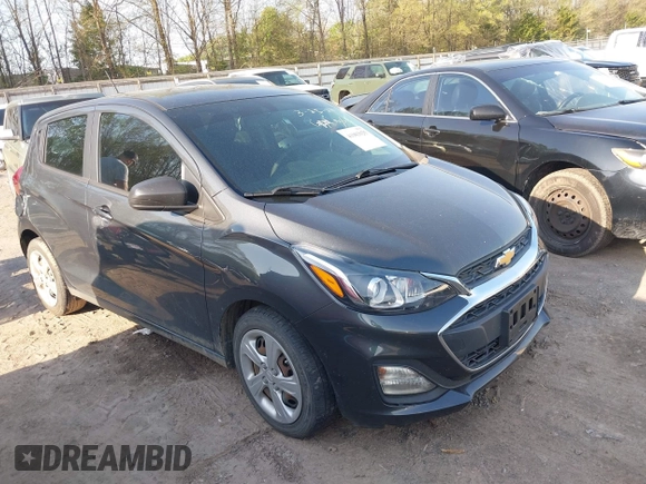 2020 Chevrolet Spark LS with VIN KL8CB6SA3LC412974, listed as a IAAI auction lot 41983025 with 64,611 mi miles. Bid and sale history available at carsss.com. Image 1.