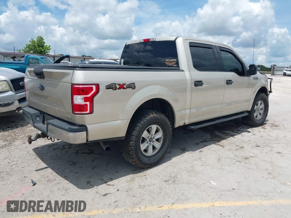 2018 Ford F-150 XL z VIN 1FTEW1EP3JKC46790, wystawiony jako IAAI lot #42584702 z przebiegiem 138 756 mil mil oraz . Historia ofert i sprzedaży dostępna na DreamBid. Obrazek 4.