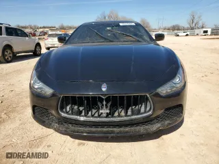 2014 Maserati Ghibli S Q4 with VIN ZAM57RTA0E1113714, listed as a Copart auction lot 46475925 with 0 mi miles and Salvage Title. Bid and sale history available at carsss.com. Image 5.