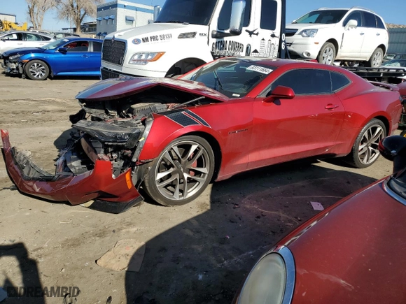 2022 Chevrolet Camaro 2SS with VIN 1G1FH1R75N0106775, listed as a Copart auction lot 83111664 with 0 mi miles and Salvage Title. Bid and sale history available at carsss.com. Image 1.