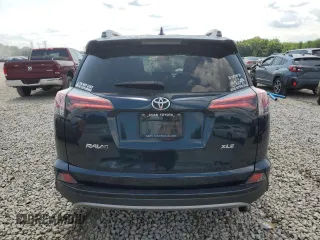 2018 Toyota RAV4 XLE with VIN 2T3WFREVXJW483012, listed as a Copart auction lot 58806205 with 48,266 mi miles and Salvage title. Bid and sale history available at DreamBid. Image 6.