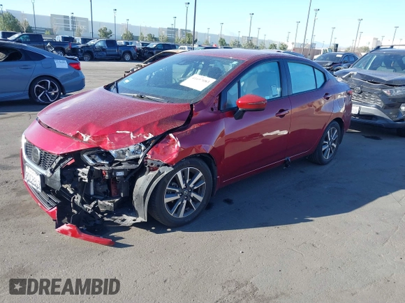 2021 Nissan Versa SV with VIN 3N1CN8EV7ML859406, listed as a IAAI auction lot 41697083 with 25,092 mi miles. Bid and sale history available at carsss.com. Image 18.