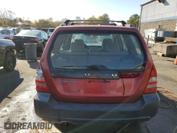 2003 Subaru Forester X with VIN JF1SG63663H731440, listed as a Copart auction lot 76963674 with 0 mi miles and Salvage Title. Bid and sale history available at carsss.com. Image 6.