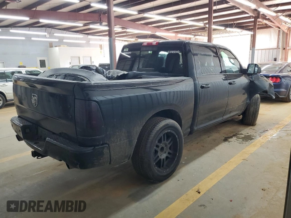 2012 Ram 1500 Sport with VIN 1C6RD7MT0CS128506, listed as a Copart auction lot 53138215 with 217,178 mi miles and Salvage title. Bid and sale history available at DreamBid. Image 3.