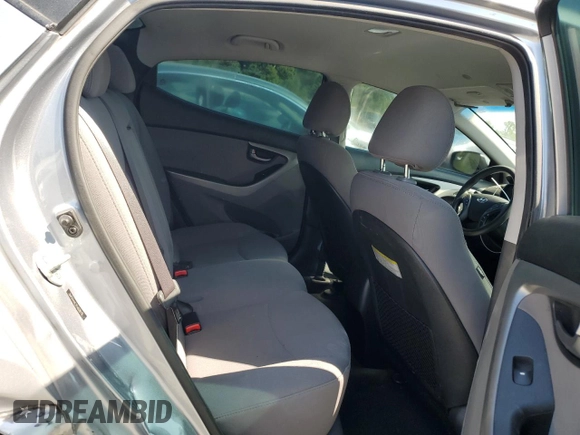 2015 Hyundai Elantra SE with VIN 5NPDH4AE7FH608119, listed as a Copart auction lot 53998385 with 112,499 mi miles and Salvage Title. Bid and sale history available at DreamBid. Image 10.