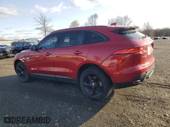 2017 Jaguar F-Pace 35t Premium with VIN SADCJ2BV1HA090591, listed as a Copart auction lot 51320405 with 133,312 mi miles and Clean Title. Bid and sale history available at DreamBid. Image 2.
