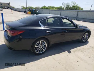 2018 Infiniti Q50 Luxe z VIN JN1EV7APXJM366783, wystawiony jako Copart lot #51775315 z przebiegiem 35 972 mil mil oraz Szkoda całkowita • Salvage title. Historia ofert i sprzedaży dostępna na DreamBid. Obrazek 3.