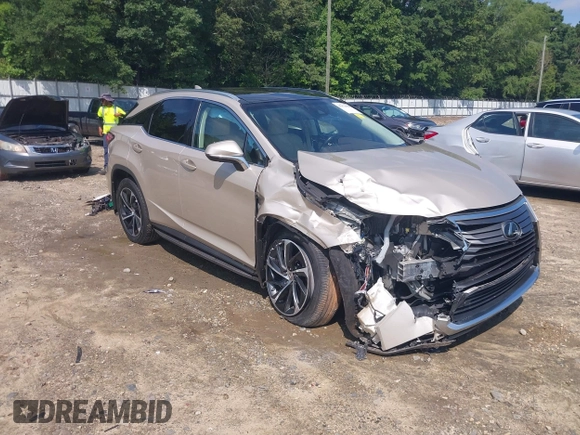 2017 Lexus RX 350 z VIN 2T2ZZMCA1HC056647, wystawiony jako IAAI lot #42472999 z przebiegiem 54 957 mil mil oraz . Historia ofert i sprzedaży dostępna na DreamBid. Obrazek 1.