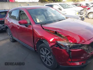 2018 Mazda CX-5 Grand Touring with VIN JM3KFBDM2J0333017, listed as a IAAI auction lot 41850431 with 85,000 mi miles. Bid and sale history available at carsss.com. Image 14.