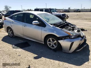 2021 Toyota Prius L Eco with VIN JTDKAMFU6M3146835, listed as a Copart auction lot 47549605 with 135,094 mi miles and Salvage Title. Bid and sale history available at carsss.com. Image 4.
