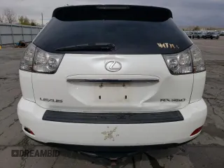 2007 Lexus RX 350 with VIN 2T2HK31UX7C038993, listed as a Copart auction lot 51102885 with 255,208 mi miles and Salvage Title. Bid and sale history available at DreamBid. Image 6.