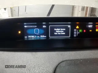2021 Toyota Prius LE with VIN JTDKAMFP3M3176000, listed as a Copart auction lot 59836145 with 75,196 mi miles and Clean title. Bid and sale history available at DreamBid. Image 9.
