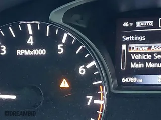 2019 Nissan Pathfinder SV with VIN 5N1DR2MM1KC612656, listed as a IAAI auction lot 40863170 with 64,769 mi miles. Bid and sale history available at carsss.com. Image 7.