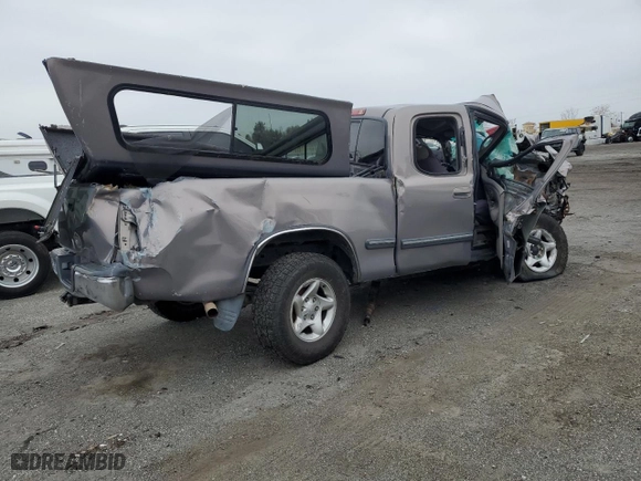 2002 Toyota Tundra SR5 with VIN 5TBBT441X2S299872, listed as a Copart auction lot 45188515 with 0 mi miles and Non Repairable. Bid and sale history available at carsss.com. Image 3.