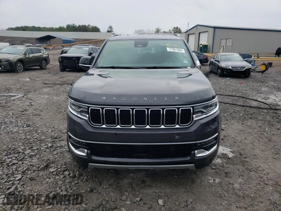 2024 Jeep Wagoneer Series II with VIN 1C4SJRBP7RS165095, listed as a Copart auction lot 77881604 with 17,048 mi miles and Clean title. Bid and sale history available at DreamBid. Image 5.