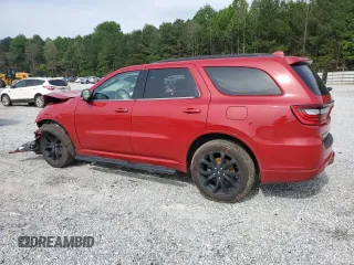 2019 Dodge Durango GT Plus with VIN 1C4RDJDG2KC633772, listed as a Copart auction lot 56954625 with 76,799 mi miles and Salvage title. Bid and sale history available at DreamBid. Image 2.