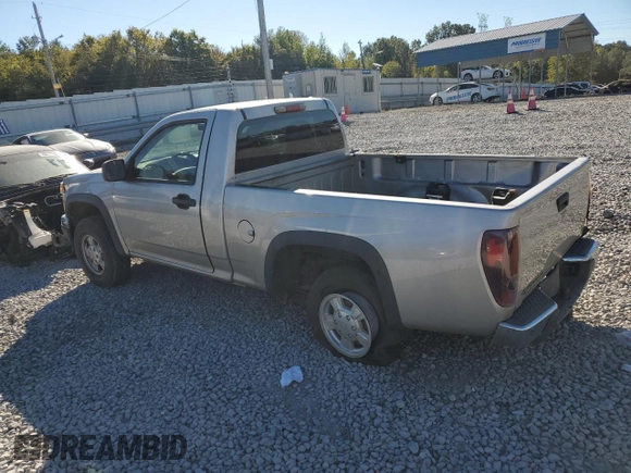 2006 Chevrolet Colorado 1LT with VIN 1GCDT146868193781, listed as a Copart auction lot 76797044 with 155,601 mi miles and Salvage title. Bid and sale history available at DreamBid. Image 2.