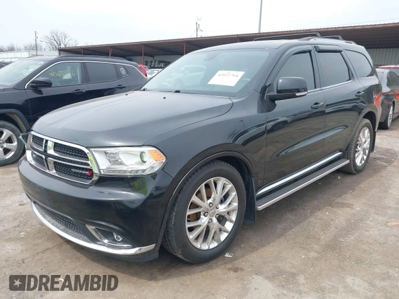 2016 Dodge Durango Limited with VIN 1C4RDHDG9GC480372, listed as a IAAI auction lot 42022764 with 100,091 mi miles and . Bid and sale history available at DreamBid. Image 2.