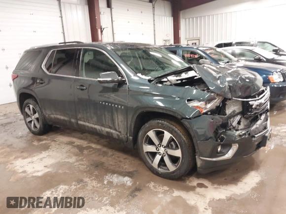 2018 Chevrolet Traverse LT Leather with VIN 1GNEVHKW2JJ141176, listed as a IAAI auction lot 41523361 with 75,103 mi miles. Bid and sale history available at carsss.com. Image 1.