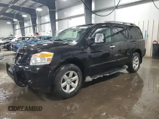 2012 Nissan Armada SV z VIN 5N1AA0ND8CN620143, wystawiony jako Copart lot #44646105 z przebiegiem 139 348 mil mil oraz Czysty tytuł • Clean title. Historia ofert i sprzedaży dostępna na DreamBid. Obrazek 1.