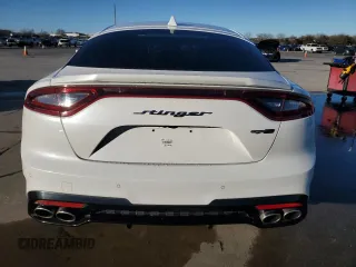 2020 Kia Stinger GT-Line with VIN KNAE15LA6L6082285, listed as a Copart auction lot 87646125 with 44,130 mi miles and Clean Title. Bid and sale history available at DreamBid. Image 6.