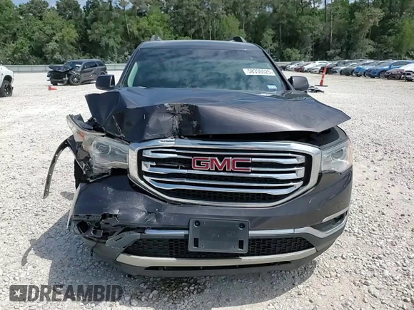 2017 GMC Acadia SLT with VIN 1GKKNMLS1HZ254410, listed as a Copart auction lot 58330625 with 195,027 mi miles and Salvage title. Bid and sale history available at DreamBid. Image 14.