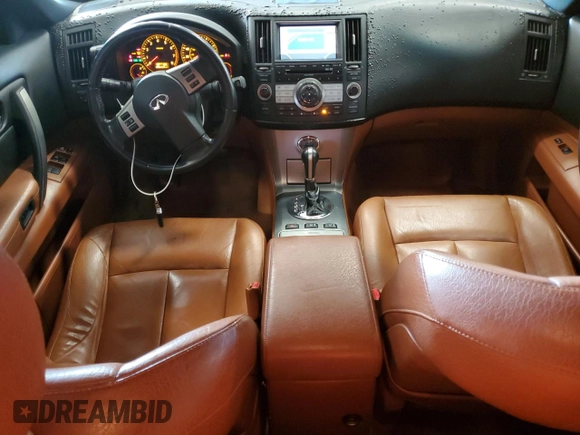 2008 Infiniti FX with VIN JNRAS08W28X210206, listed as a Copart auction lot 55919345 with 186,927 mi miles and Salvage title. Bid and sale history available at DreamBid. Image 8.