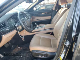 2013 BMW 7 Series 740Li xDrive with VIN WBAYF4C53DD281514, listed as a Copart auction lot 88701085 with 147,588 mi miles and Salvage title. Bid and sale history available at DreamBid. Image 7.