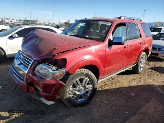 2010 Ford Explorer Limited z VIN 1FMEU7FE5AUA32938, wystawiony jako Copart lot #77357884 z przebiegiem 122 059 mil mil oraz Szkoda całkowita • Salvage title. Historia ofert i sprzedaży dostępna na DreamBid. Obrazek 1.
