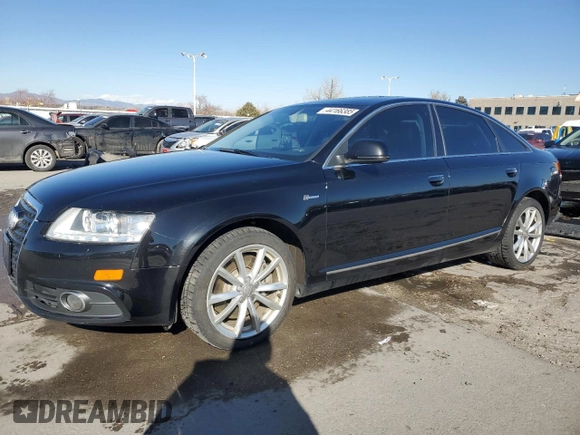 2011 Audi A6 Prestige with VIN WAUKGAFB2BN039873, listed as a Copart auction lot 44166385 with 136,991 mi miles and Salvage title. Bid and sale history available at DreamBid. Image 1.
