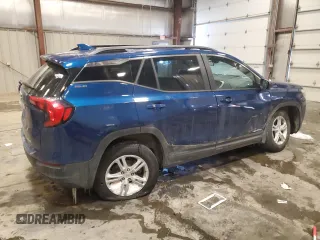 2021 GMC Terrain SLE with VIN 3GKALTEV1ML357587, listed as a Copart auction lot 45025055 with 68,880 mi miles and Salvage title. Bid and sale history available at DreamBid. Image 3.